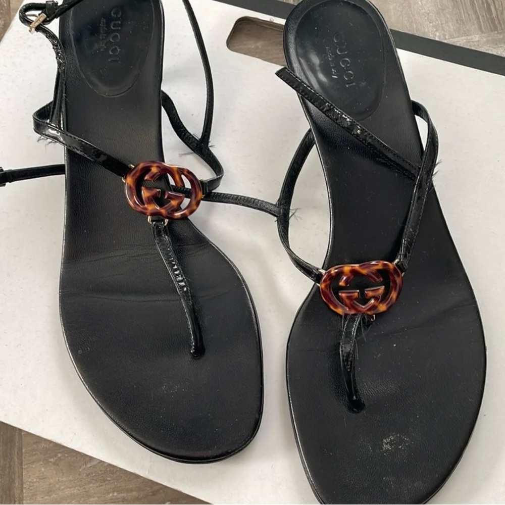 Gucci Women's Black Sandals